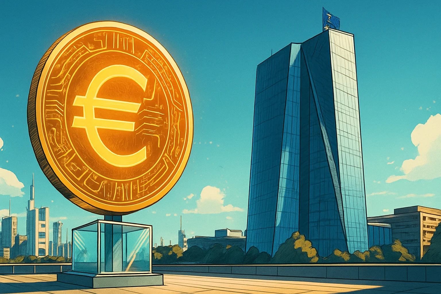 Presidente do Banco Central Europeu: O sistema central CBDC do euro digital foi concluído e estará em funcionamento no segundo semestre de 2026