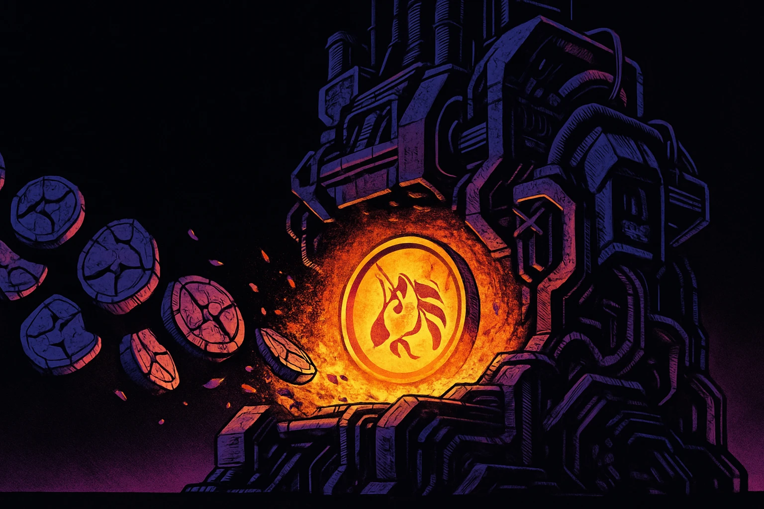 Uniswap の大ヒット提案: プロトコル手数料の有効化、トークンの燃焼、ガバナンス構造の再構築により、UNI は 40% 以上急騰しました