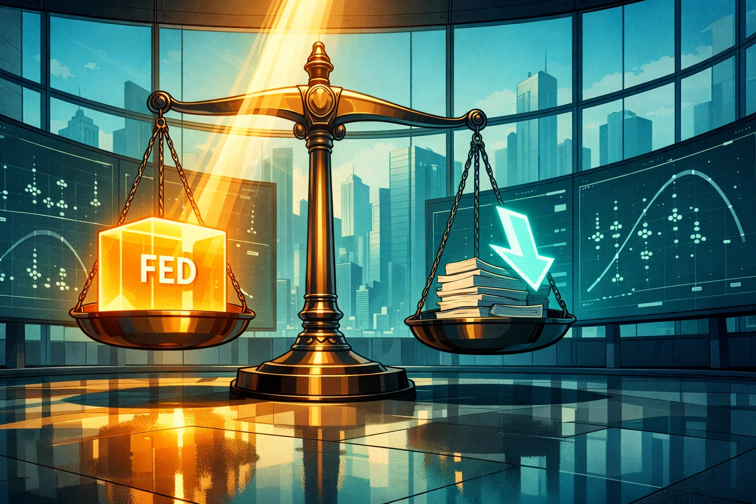 انخفضت عملة البيتكوين بمقدار 87000، وساعدت أسهم التكنولوجيا مؤشر S&P 500 على الوصول إلى مستوى مرتفع جديد، وتجاوزت فرصة عدم خفض أسعار الفائدة في يناير من العام المقبل 80٪